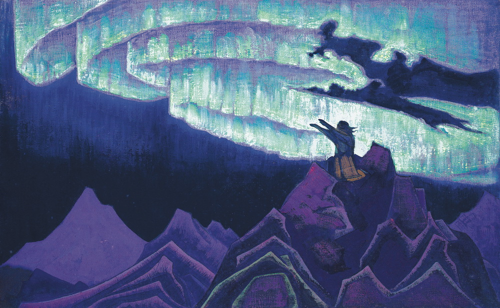 Moses, the Leader by Nicholas Roerich. 1925 