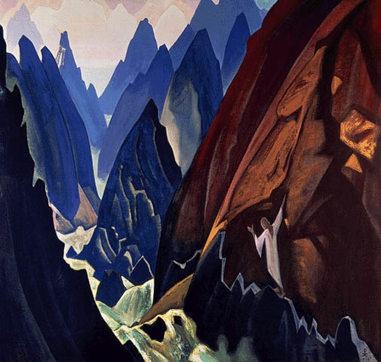 The Path by Nicholas Roerich. 1936