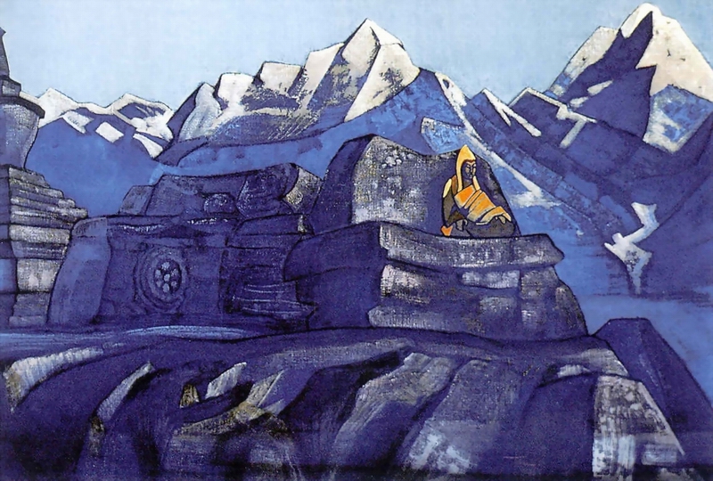 Tzong-Kha-Pa by Nicholas Roerich. 1924